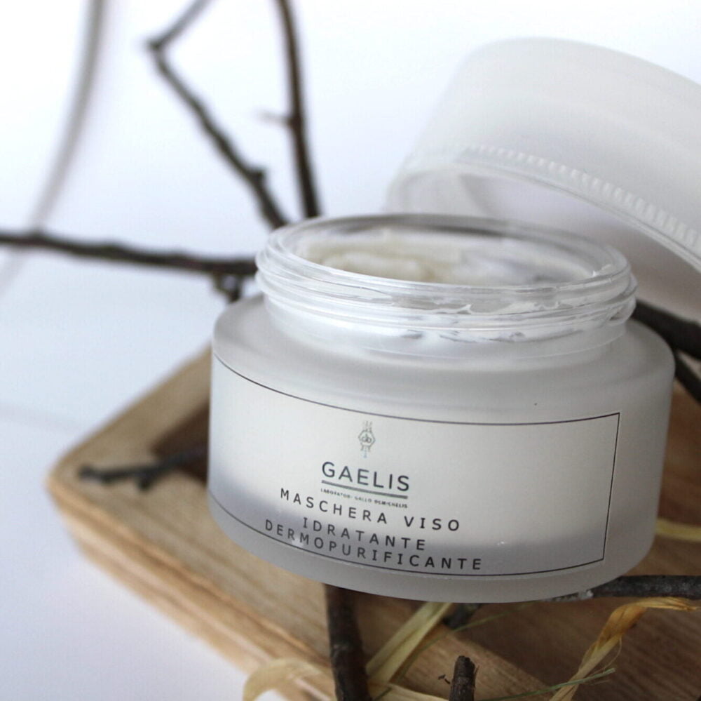 Maschera viso idratante